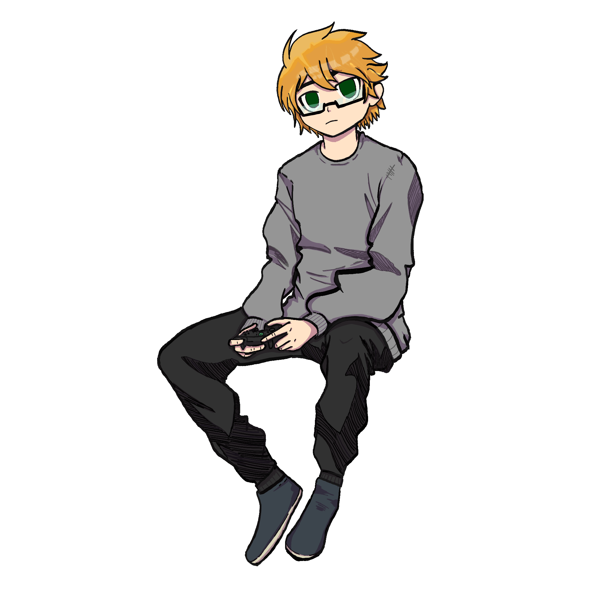 Illustration and animation for Level for their Twitch streams